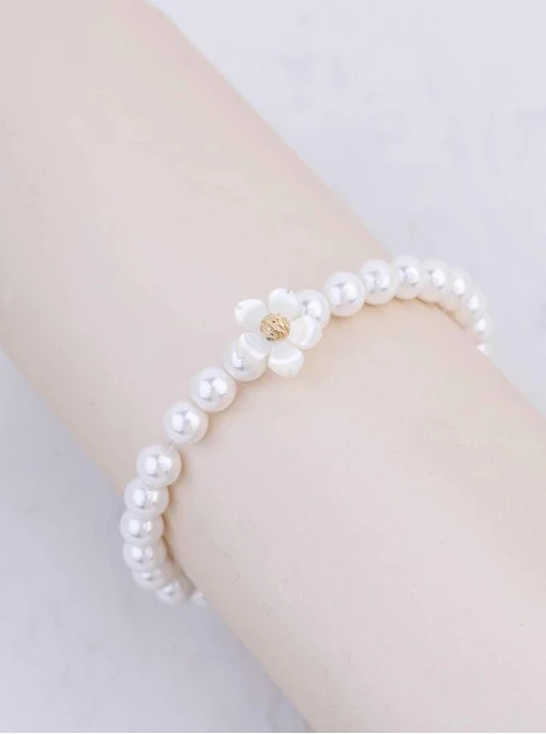 Zestaw Biżuterii z Zegarkiem Secret Pearl
