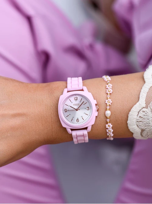 Zestaw Biżuterii z Zegarkiem Secret of Style