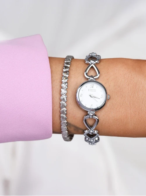 Zestaw Biżuterii z Zegarkiem Simple Grace