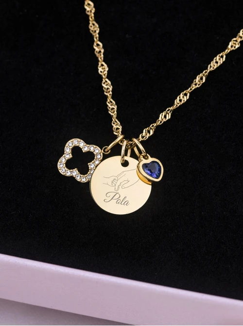 Zestaw biżuterii Dla Mamy z możliwością grawerowania Z14053Z00