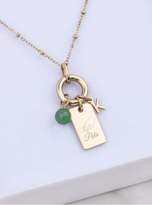 Zestaw biżuterii Dla Mamy z możliwością grawerowania Z14054Z00