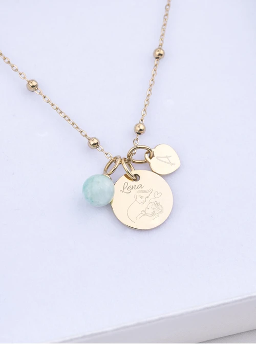 Zestaw biżuterii Dla Mamy z możliwością grawerowania Z14056Z00