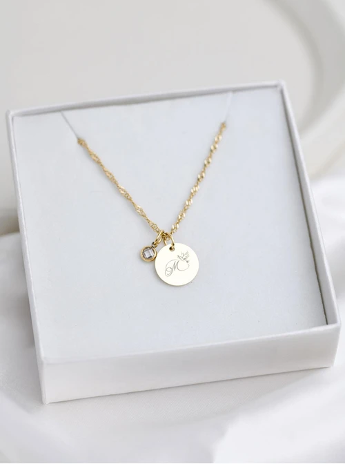 Zestaw biżuterii Komunijnej z możliwością grawerowania Z13674Z00