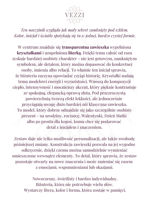 Zestaw biżuterii Love Treasure z możliwością personalizacji Z14666Z00