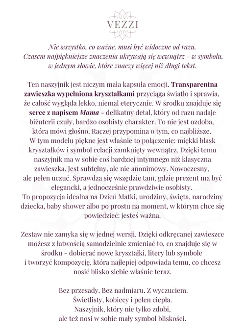 Zestaw biżuterii Precious Moments z możliwością personalizacji Z14665Z00