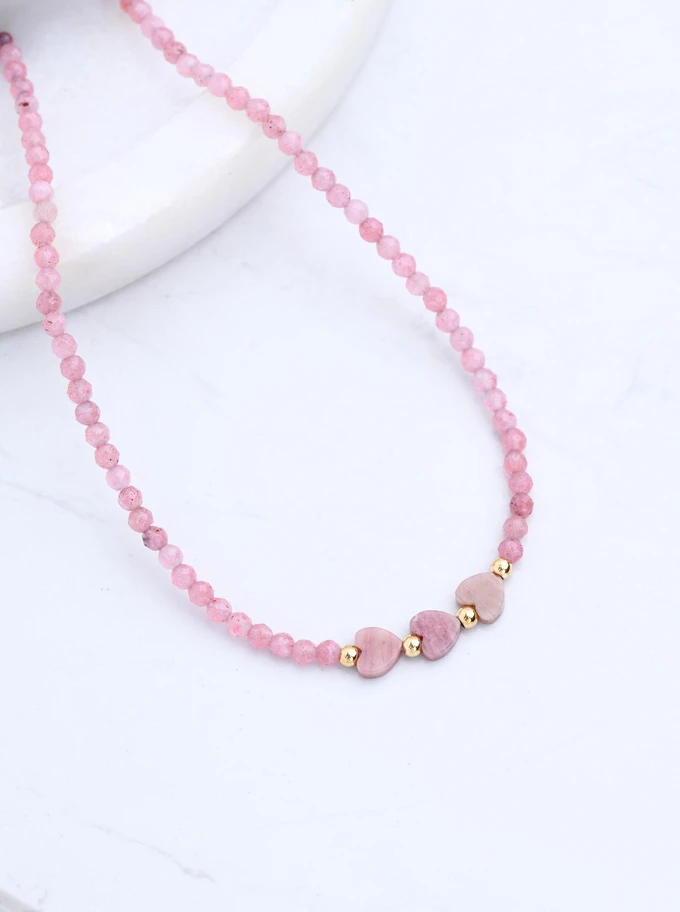 Zestaw Biżuterii Rose Heart