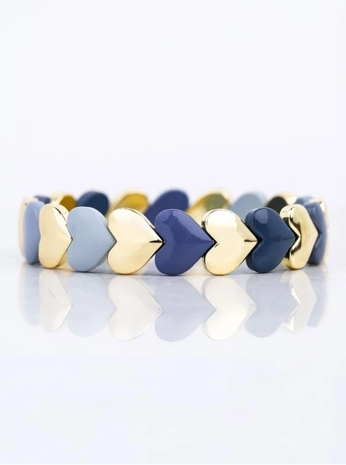 Bransoletka elastyczna, serduszka, B113966Z00