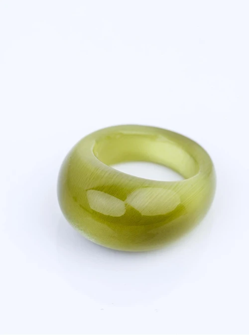 Pierścionek Kocie Oko, zielony G413573P00
