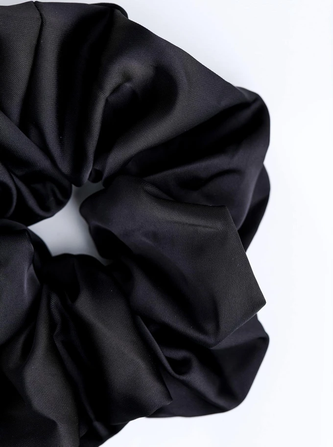 Gumka do włosów typu scrunchie, czarna O614361P00