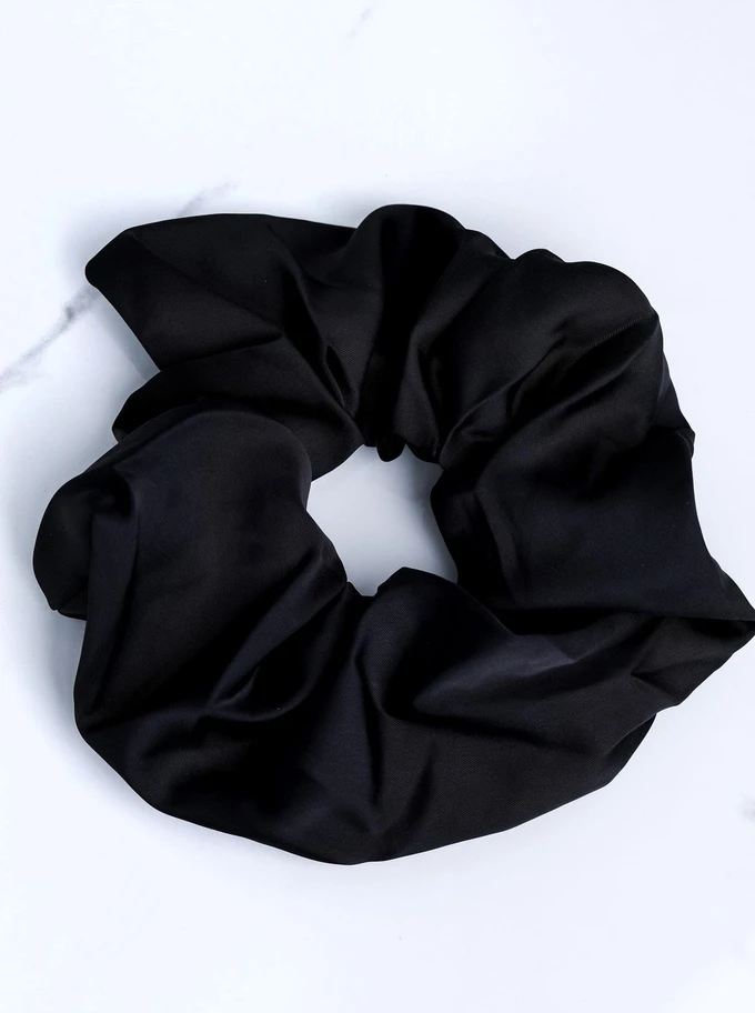 Gumka do włosów typu scrunchie, czarny O614351P00