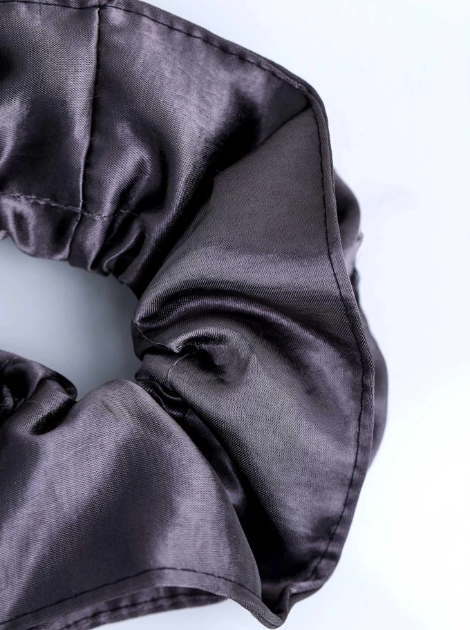 Gumka do włosów typu scrunchie, perłowy szary O614346P00