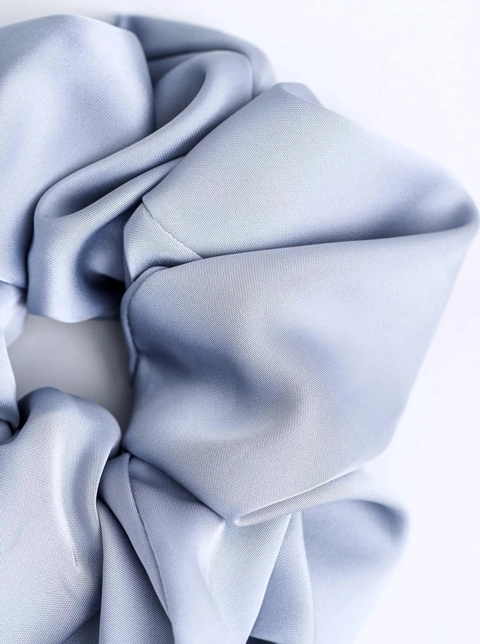 Gumka do włosów typu scrunchie, szara O614362P00