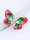 Broszka Motyl, czerwony B713769Z00