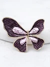 Broszka motyl, fioletowy B713695Z00