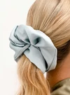 Gumka do włosów typu scrunchie, błękitny O614355P00