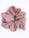 Gumka do włosów typu scrunchie, brudny róż O614441P00