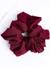 Gumka do włosów typu scrunchie, burgundowa O614440P00