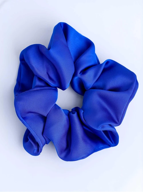 Gumka do włosów typu scrunchie, chabrowy O614425P00