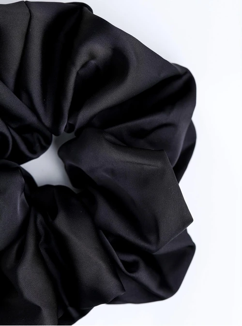Gumka do włosów typu scrunchie, czarna O614361P00