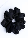 Gumka do włosów typu scrunchie, czarna O614414P00