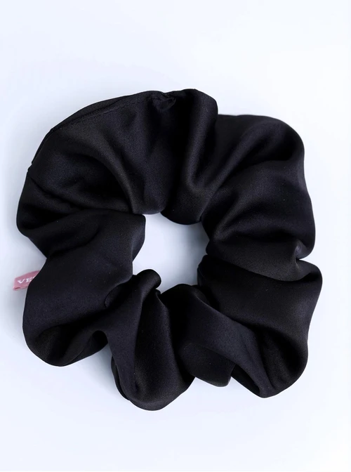 Gumka do włosów typu scrunchie, czarna O614426P00