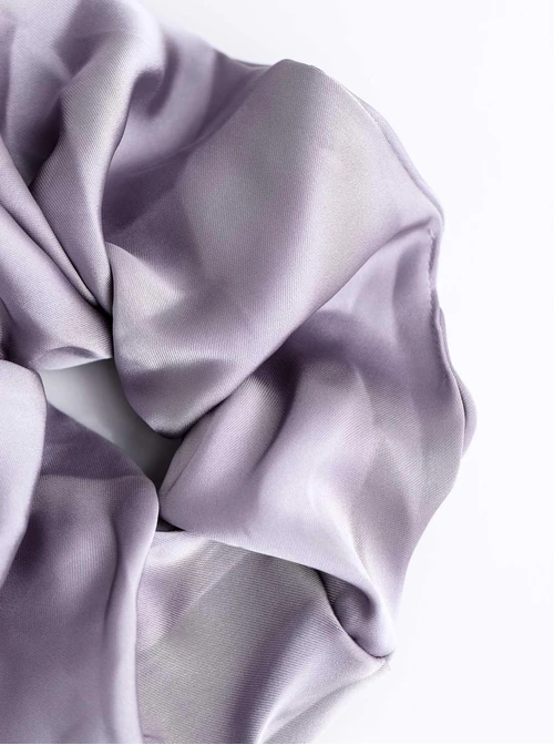 Gumka do włosów typu scrunchie, fioletowy O614363P00