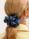 Gumka do włosów typu scrunchie, grafitowa O614415P00