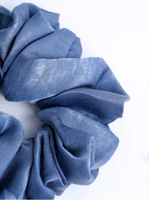 Gumka do włosów typu scrunchie, grafitowa O614415P00