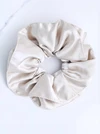 Gumka do włosów typu scrunchie, perłowy krem O614350P00