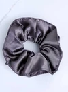 Gumka do włosów typu scrunchie, perłowy szary O614346P00