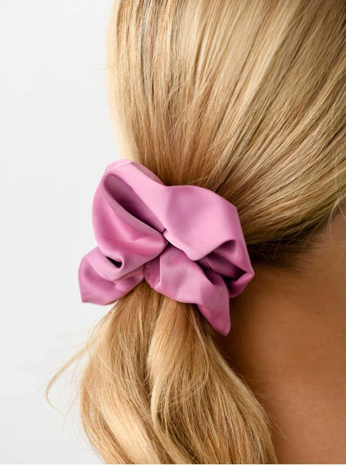 Gumka do włosów typu scrunchie, różowy O614418P00