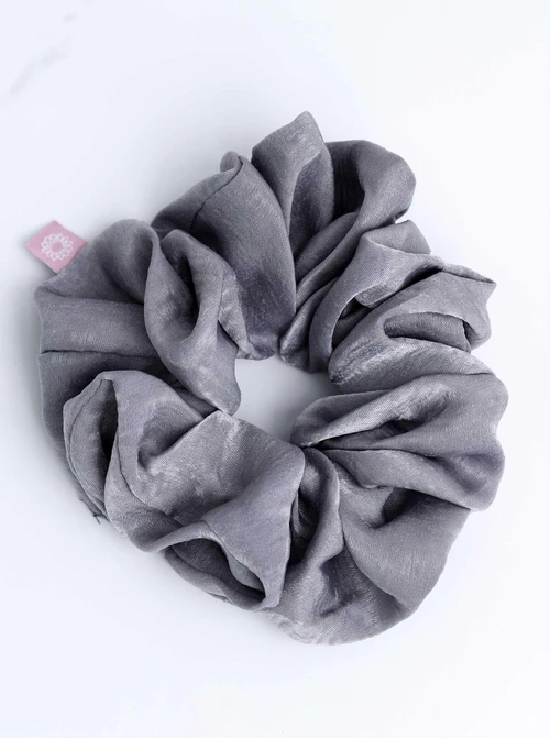 Gumka do włosów typu scrunchie, stalowa O614413P00