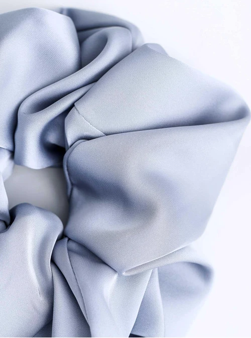 Gumka do włosów typu scrunchie, szara O614362P00