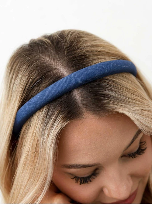 Opaska do włosów, Denim O814455P00