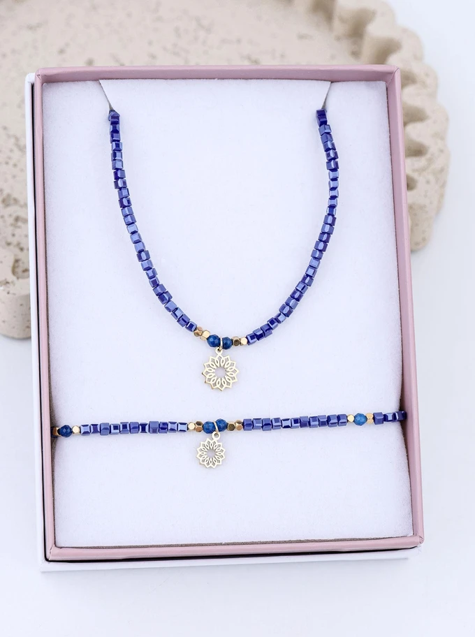 Zestaw Biżuterii Crystal Charm