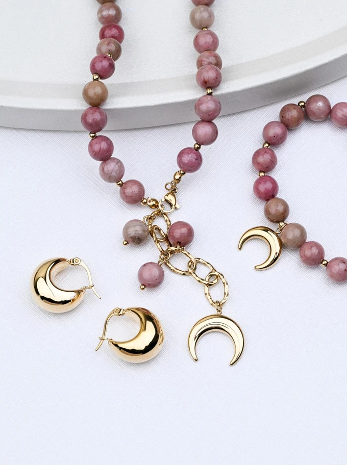 Zestaw Biżuterii Lunar Bloom