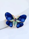 Broszka Motyl, granatowy B713765Z00