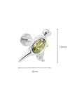 Kolczyk do piercingu labret, dinozaur, stal ST15853S00