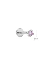 Kolczyk do piercingu labret, kryształek, stal ST16081S00