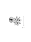 Kolczyk do piercingu labret, kwiatek, stal ST15965S00