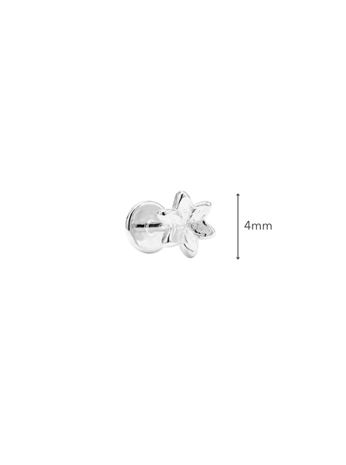 Kolczyk do piercingu labret, kwiatuszek, stal ST15947S00