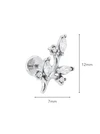 Kolczyk do piercingu labret, listki, stal ST15975S00