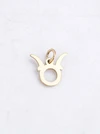 Zawieszka znak zodiaku, Byk, stal pozłacana SC16527Z00-02