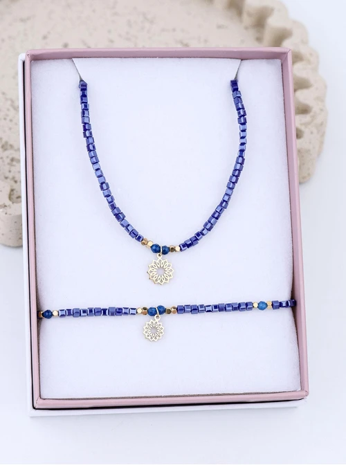 Zestaw Biżuterii Crystal Charm