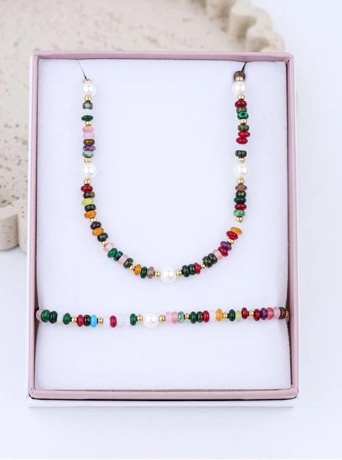 Zestaw Biżuterii Precious Stone