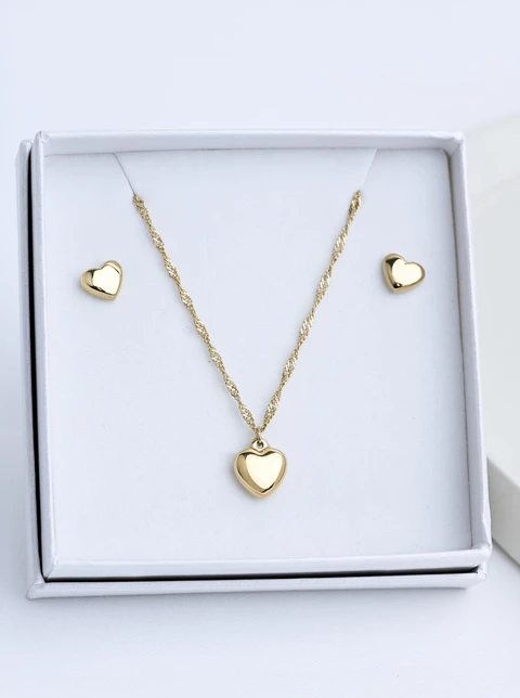 Zestaw Biżuterii Elegant Heart