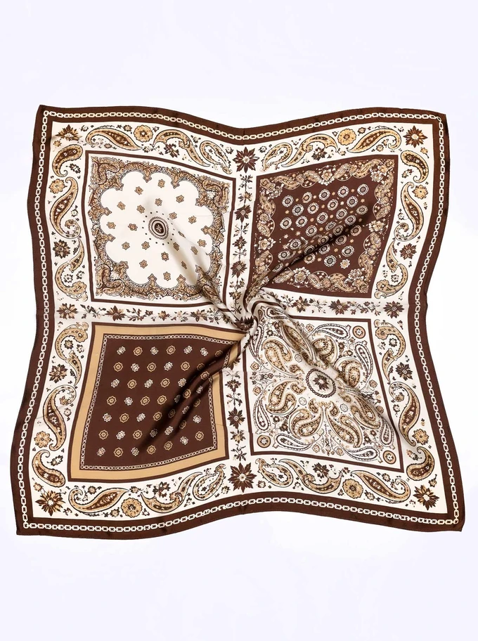 Apaszka Jedwabna, Paisley, AP15401-07