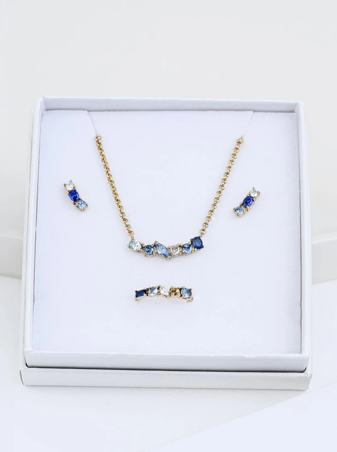 Zestaw Biżuterii Blue Amour