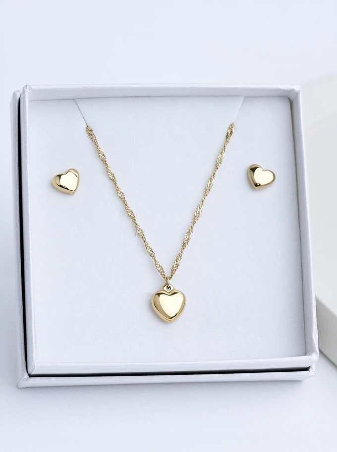 Zestaw Biżuterii Elegant Heart