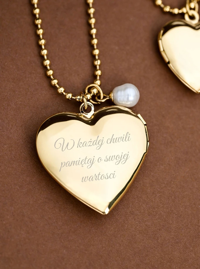 Zestaw biżuterii Hearts Entwined z możliwością grawerowania ZG00074Z00